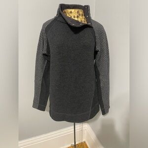 PrAna Wool Brandie Sweater - Heather Charcoal - Small